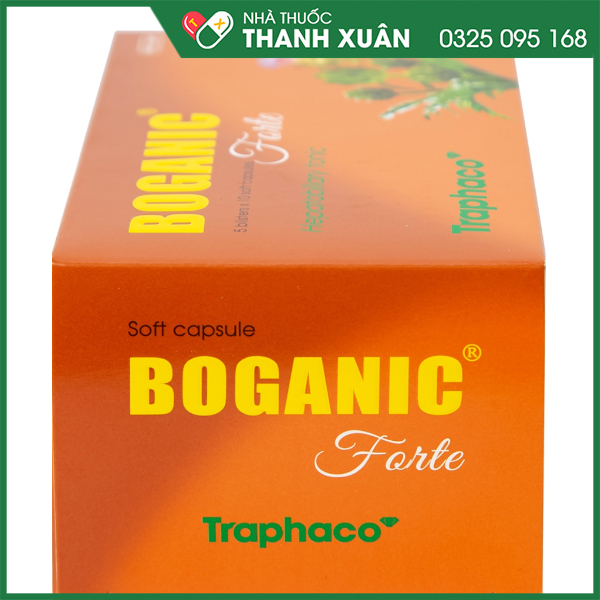 Boganic Forte thuốc hỗ trợ giải độc gan